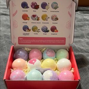 Homasy Bath Bombs model:BY007A 12 x2.5 oz